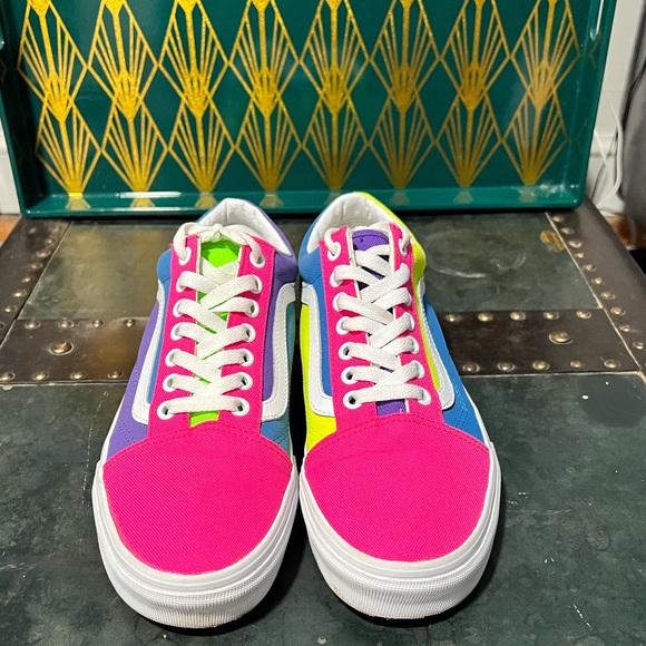 NEW bright color block vans - Picture 4 of 4